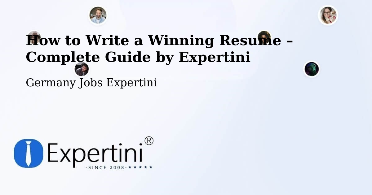 Resume Writing Guide for Job Seekers – Ehekirchen - Ehekirchen, Germany Jobs Expertini